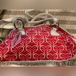 Red Heart vintage small purse